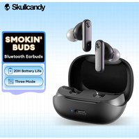 Skullcandy Smokin Buds TWS Wireless Bluetooth Earphones IPX4 WaterProof Sport Headphones Low Latency Gaming 20H Battery Life New