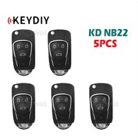 5pcs KEYDIY KD NB22 Multifunctional Remote Key NB Series NB22-3 NB22-4 Car Key for MINI KD/KD-X2 /KD-MAX KD MAX Key Programmer
