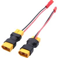 XT60 Male to Female JST Female /Male JR Sero Connector In-line Power Adapter Lipo Connector for RC Battery Lipo Model Accessory