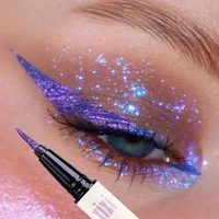 Pearlescent Shiny Eyeliner Eyeshadow Pen Korean Makeup for Women Lasting Glitter Easy To Color Not Blooming Eyes Liner Cosmetics