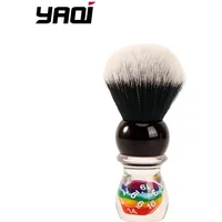 Shaving Brush YAQI 26mm Lucky Dice Tuxedo Mens Wet Shaving Brush Collectibles Birthday Gift For Boyfriend