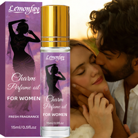 Lemonfay Charm Perfume Oil for Women | Fresh Fragrance | Portable Roll-On Long Lasting Scent | Travel Size 15ml