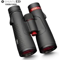 Shuntu Powerful 10x50/12X50 ED Lens Binoculars IPX7 Waterproof Bak4 Prism Long Range Outdoor Telescope for Camping Hunting Sport