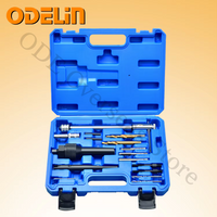 16-teiliges Glühkerzen-Entferner-Set für beschädigte Glühkerzen, 10 mm, Reparaturwerkzeug-Set für VW/BMW/Mercedes Benz/Toyota/Alfa Romeo