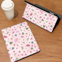 Pink Floral Pattern Design For Samsung Galaxy Tab A7 A A9 A11 S6 A11 A8 S11 Lite Plus 10.4 10.5 Inch Tablet Case
