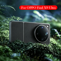 Leather Case For OPPO Find X9 Ultra Airbag Back Cover Case for OPPO FIND X9 ULTRA