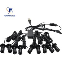 Dimmable LED Cabinet Lights USB 5V Downlight for Model Display Counter Wine Garage Kit Exhibition Case Shelf Mini SpotLight