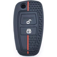 2 Button Silicone Car Remote Key Cover Case Fob Shell for Ford Ranger C-Max S-Max Focus MK3 Galaxy Mondeo Transit Tourneo Custom