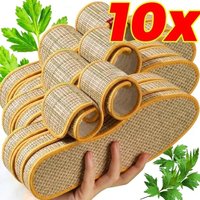 Bamboo Cooling Insoles Summer Deodorizing Odor Removable Shoe Pads Breathable Moisture Wicking for Men Women Outdoor Sport Shoes