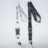 Fashion Neck Straps Lanyard Key Chain Ring Work ID Card Hanging Rope For Mercedes Benz A C E S G Class GLC CLE CLA GLB GLS W177