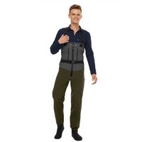 Men's Fly Fishing Waders Three-Layer Waterproof Fabric With Neoprene Socks waterproof and breathable