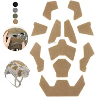 FAST Helmet Magic Sticker Hunting CS Helmet Patches Hook and Loop Sticky for FAST Helmet 11pcs Set Helmets Accessories