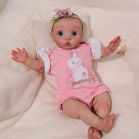 NPK 16inch Peeka Doll - Lifelike Handmade Detailed Painting Soft Touch Cute Collectible Baby Doll