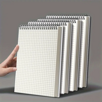A5 Notepad Horizontal Version Business Work Exam Journal Notebook Diary Office Meeting Notebooks Writing Pads School Supplies