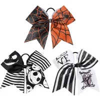 Dsn Kawaii Hair Bow The Nightmare Before Christmas for Girl Kids Pumpkin King Hair Clip Accessories