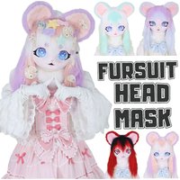 Fursuit Cosplay Furry Cute Paw Shoe Head Base Women Men Comiket Kig Kigurumi Animal Cat Rabbit Doll Beast Mask Cosplay Costume