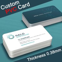100-1000 sztuk niestandardowe etui biznesowe z PVC własny projekt logo nazwa plastikowe wodoodporne dwustronne błyszczące matowe dziękuję 85.5*54mm