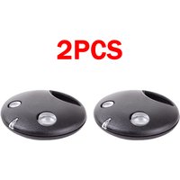 2PCS Garage Door Controls Command 2 Buttons SMILO SM2 SM4 Gate Remote Control Keychain 433MHz Garage Door Commands