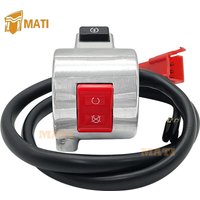 MATI Right Start Stop Kill Control Switch Button for Honda VTX1300 VTX1300C/VTX1300R/VTX1300S/VTX1300T 2003-2009 35130-MEM-672