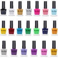 26 Colors 10ml Nail Printing Stamping Polish For Paint Oil Black White Polish Nail Art Stamping Polish Varnish Lacquer Nail Gels