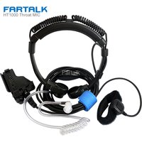 Telescopic Throat Control Microphone Headset Mic For Motorola HT1000 XTS1500 XTS2500 XTS3000 XTS3500 MT2000 Walkie Talkie Radios