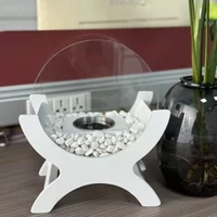Bestseller Flame Ornament, Tabletop Villa Fireplace, French Portable Heating Fireplace, Living Room