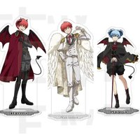 Assassination Classroom Nagisa Shiota Karma Akabane Acrylic Stand Angel Demon Design Desktop Figurine Table Decor Ornament