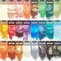 24 Pieces/8 Pieces of Epoxy Resin Mica Powder - 24 Colors/8 Colors, 0.18 oz Bags, High Quality with a Glitter Effect, Suitable for Candle Making, DIY Crafts, Woodwork River Tables, Liquid Pigment