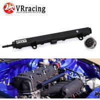 Aluminium K Series Heavy Fuel Rail Kit High Flow Injection Fuel Rail For Honda K20 K24 RSX Civic Si ,Integra EP3 With Oil Gauge