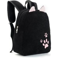 Cross-border hot-selling kindergarten schoolbags for children, girls, boys, corduroy multi-color new solid-color baby cute bags