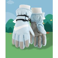 AliExpress ski gloves, winter warm skiing gloves with thick velvet and windproof touch screen, cycling gloves