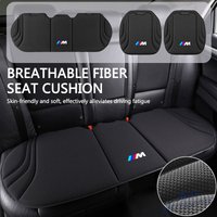 Car Seat Cushion Front Rear Breathable Anti-Slip Cover Seat Protection Mat Pad For Bmw M Performance G30 G32 E61 E60 E31 Sticker