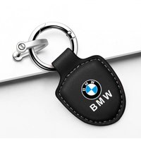 1pcs PU Leather shield Keychain Business Car Strap Waist KeyChains For BMW X5 X6 F30 F34 F10 F20 G20 G30 F15 F16 1 3 5 7 Series
