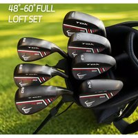 TDX tw-003 Forged Golf Sand Wedge, Black, for Men and Women. 48, 50, 52, 54, 56, 58, 60 degrees. Right-handed golf club ideal fo