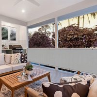 Balcony sunshade cloth, privacy screen cover, fence, terrace sunshade cloth, 95% UV protection, deck, garden, porch, swimming