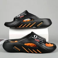 New Male Massage Slippers Slides Indoor Outdoor Sandals Beach Casual Shoes for Men Comfortable Sole Men's Slippers Big Size 47