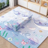 Foam Soft XPE Baby Play Mat Children's Blanket Floor Crawling Pad Toys for Kids Carpet Folding Game Activity Rug with Bag Gifts