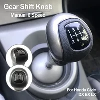 For Honda Civic DX EX LX 2006 2007 2008 2009 2010 2011 Gear Shift Knob Replacement Automobiles Interior Parts 54102-SNA-A01