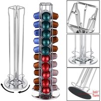 Kaffee pad halter Kaffee kapseln Abgabe turmst änder passt für 40 für Nespresso-Kapseln Aufbewahrung sturm ständer Kaffee regal