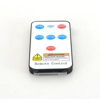 Solar Light Remote Control 5-10M Sensor 4 Modes Portable Tools Button Battery