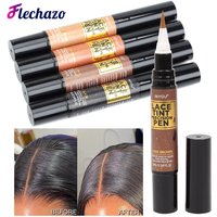 Lace Tint Pen Tinted Lace Precison Parting Pen Black Medium Dark Light Brown 5Ml 0.17Oz - Wig Lace Tint With Brush Applicatior