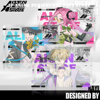 2025 Anime Alien Stage Acrylic Brick Cartoon IVAN TILL MIZI SUA LUKA HYUNA Figure Desktop Decoration Fan Collection Gift
