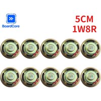 5/10PCS Ultra-Thin 50MM Speaker 1W 8Ω Loudspeaker 5CM Diameter, for Arduino/DIY Electronics Kit