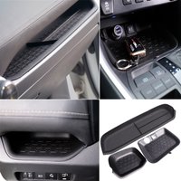 Central Console Organizer Pad Water Cup Main Driver Co-pilot Storage Box Mat for Toyota RAV4 2020 2021 2022 2023 Accessories