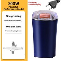 Portable Coffee Grinder Food Grinder 500ML 8 Blades Multipurpose Fine Grinder Crusher Pepper Grinder