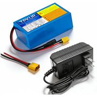 24V 12Ah 6Ah 7S4P 18650 lithium-ion battery 29.4V 16000mAh with BMS, suitable for 350W-700W electric lightweight commuting tools
