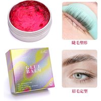 Eyelash Lifting Solid Glue Balm Lash Lifting Adhesive Strong Sticky Non-irritating Fragrant Eyebrow Lift Glue Ironing Tool