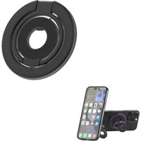 Dual-Side Magnetic Ring Holder for MagSafe Magnetics Removable Gym Phone Grip with Kickstand for iPhone and Phones with MagSafe