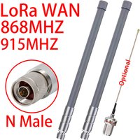 LoRa 868MHz 915MHz Antenna Meshtastic Helium Hotspot Outdoor N Male Omni Fiberglass Long-distance Receiving Antennas GIZONT