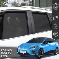 For MG 4 EV MG4 2022 2023 2024 Magnetic Car Sunshade Visor Front Windshield Curtain Cover Rear Side Baby Window Sun Shade Shield